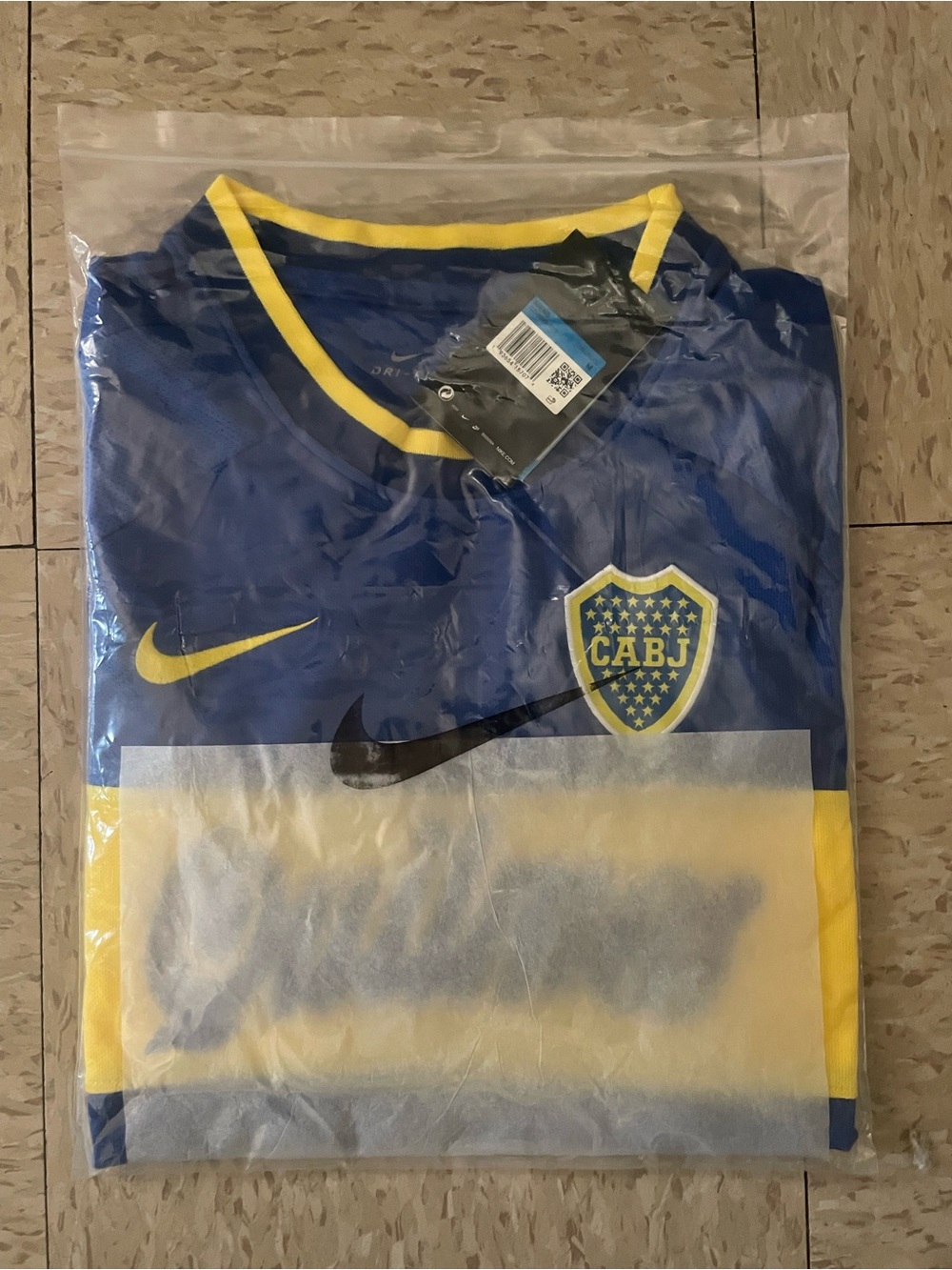 Boca Retro Soccer Jersey - Picture 6 of 6
